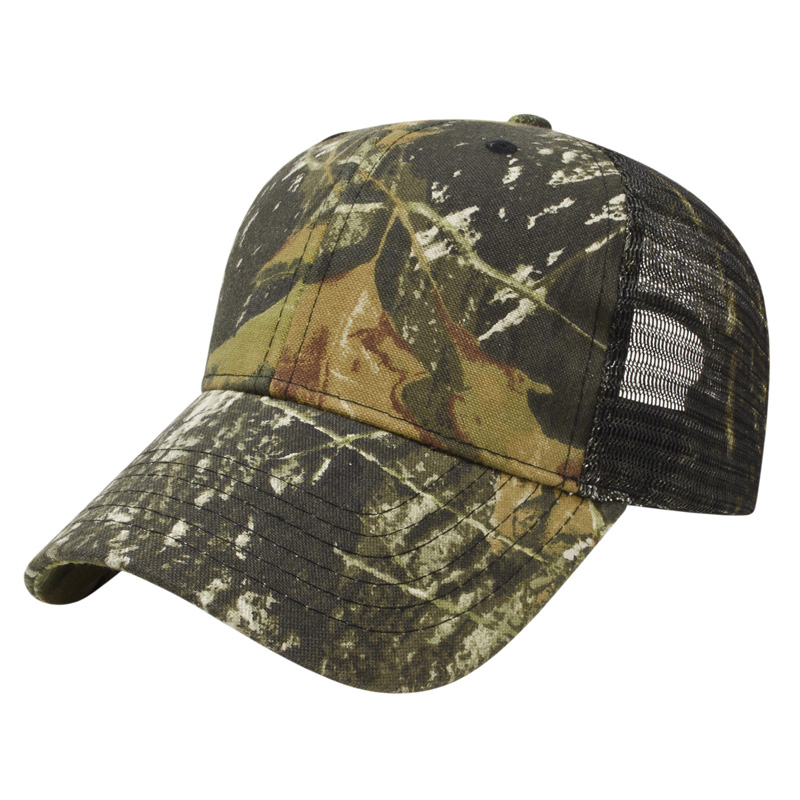 All Over Camo with Mesh Back Cap